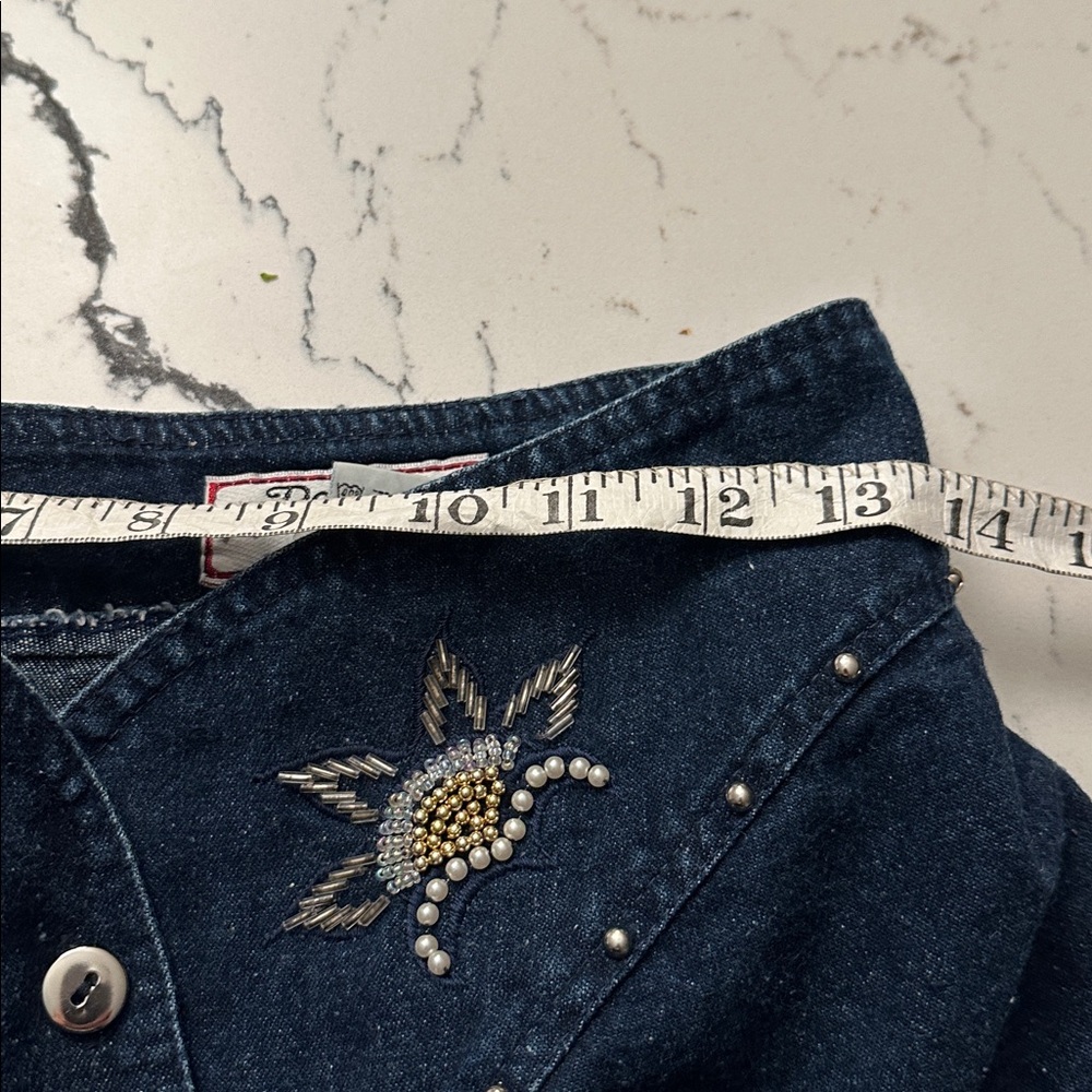 1980’s Bedazzled Denim - Picture 8 of 9
